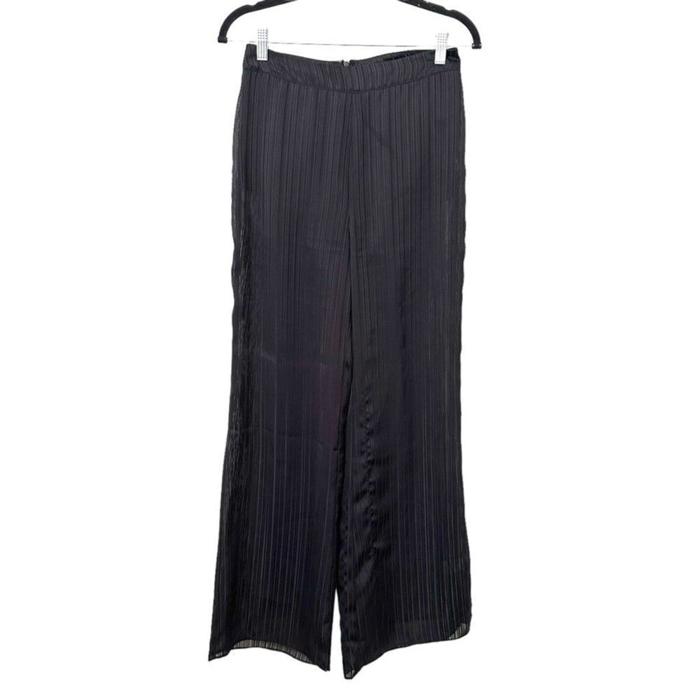 LOVERS + FRIENDS Wide Leg Semi Sheer Pant Sz S